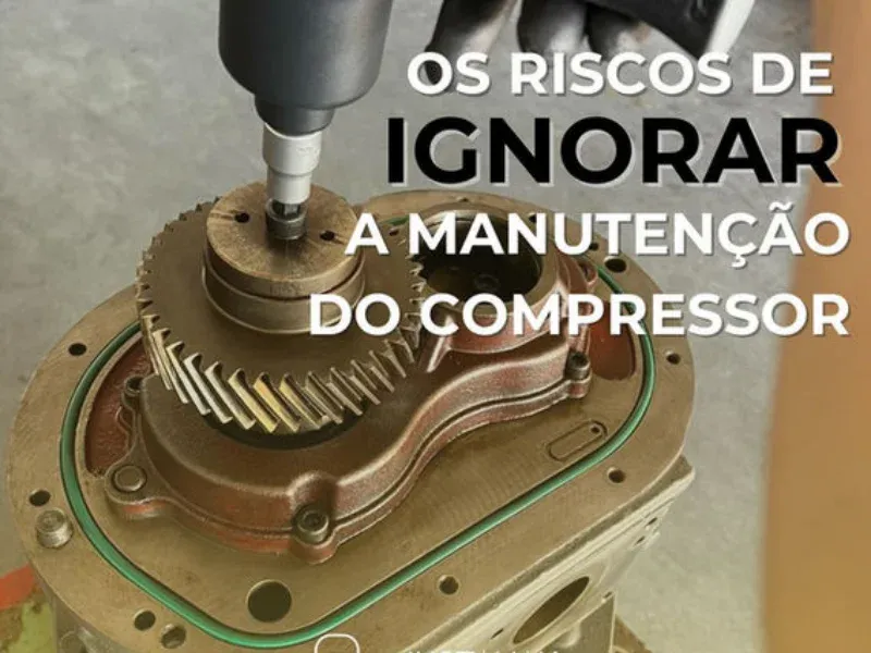 Os riscos de ignorar a manutenção do compressor
