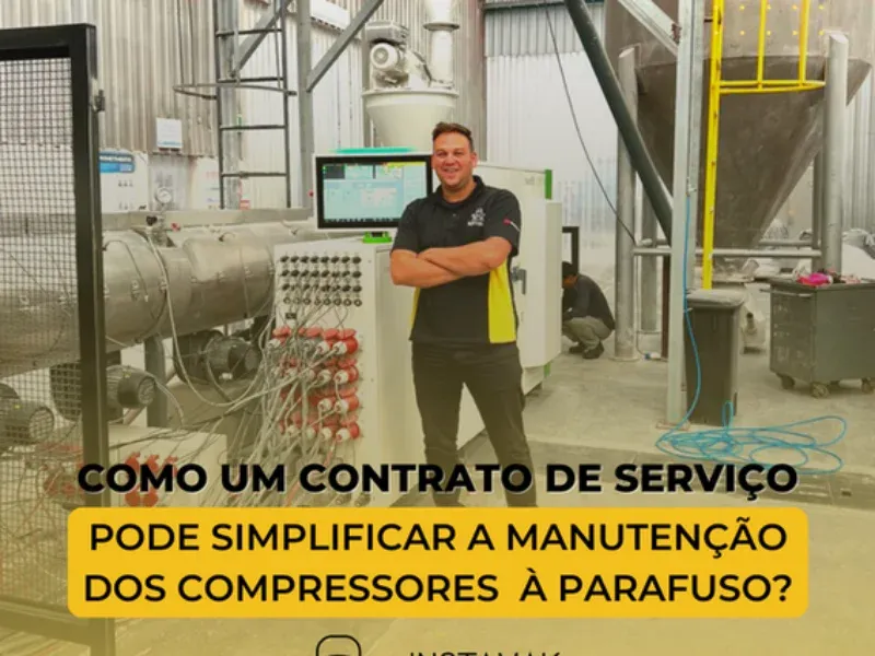 Simplificando a manutenção dos compressores a parafuso