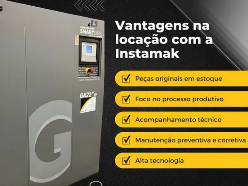 Vantagens na Locação de compressores