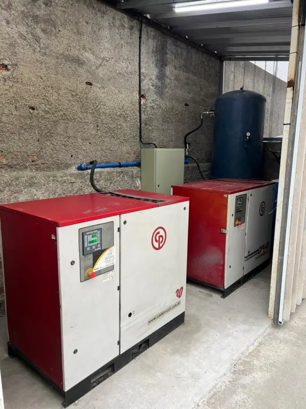 Imagem ilustrativa de Compressores de ar parafuso