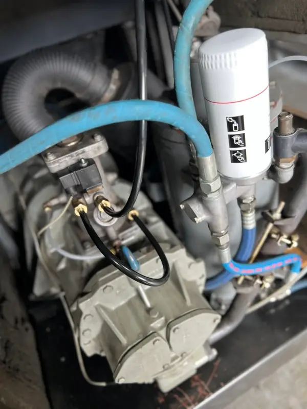 Imagem ilustrativa de Instalação de linha de ar comprimido