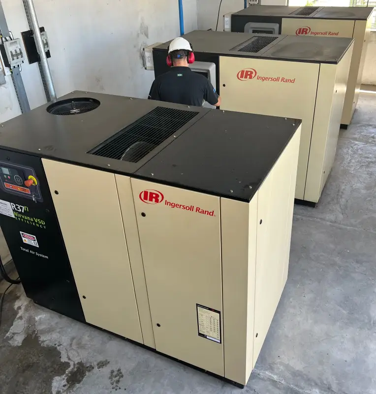 Imagem ilustrativa de Manutenção de compressor de ar