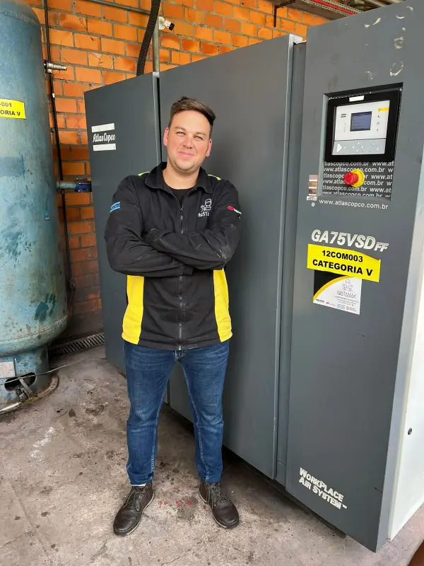 Imagem ilustrativa de Rede de ar comprimido em ppr