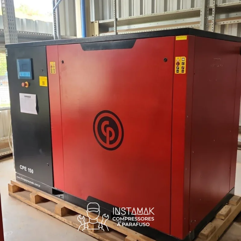 Manutenção de compressor de ar parafuso